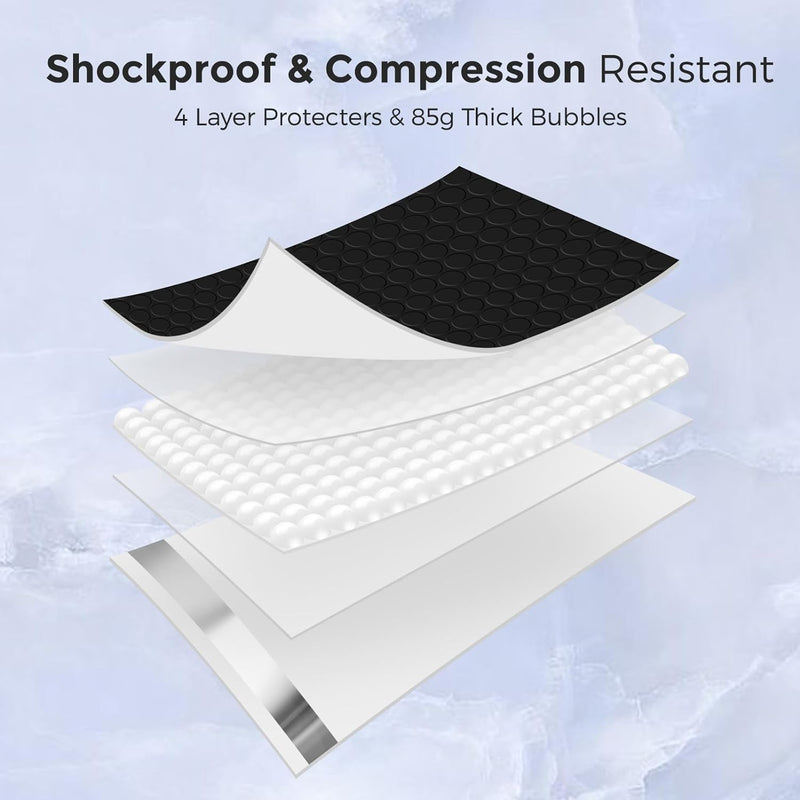 10x13 Bubble-Mailer Padded Envelope | Black