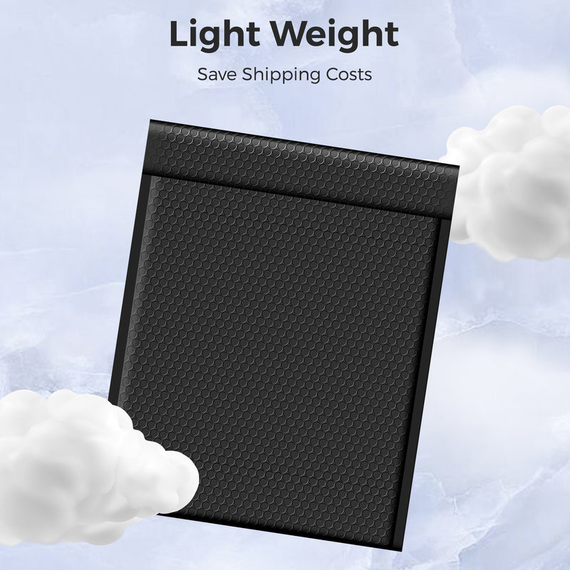 12x15 Bubble-Mailer Padded Envelope | Black