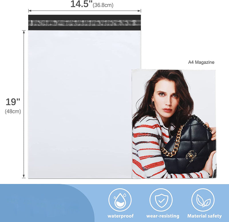 14.5x19 Inch Poly Mailers