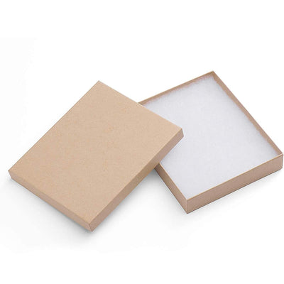 6x5x1 Inch Jewelry Kraft Gift Boxes With Lids