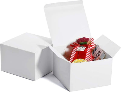 6x6x4 Inch Cardboard Gift Box with Lids