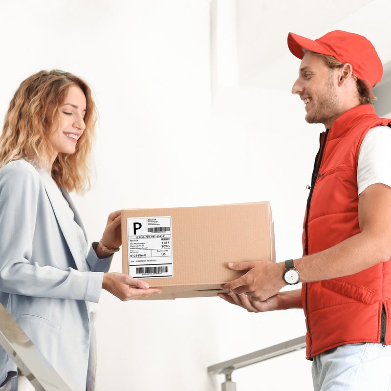 4x6 Direct Thermal Shipping Labels Paper White