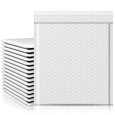 8.5x12 Bubble-Mailer Padded Envelope | White - JiaroPack