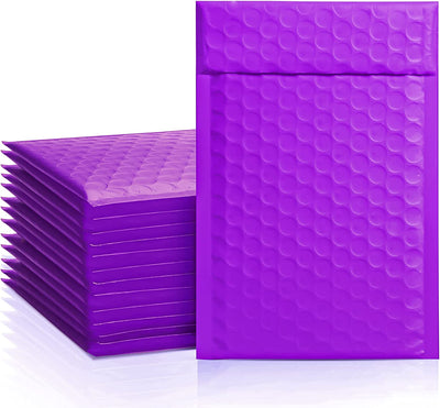 4x8 Bubble-Mailer Padded Envelope | Purple - JiaroPack