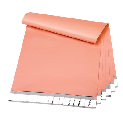 12x15.5 Poly-Mailer Envelope Shipping Bags | Peach Pink - JiaroPack