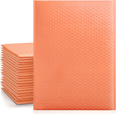 10.5x16 Bubble-Mailer Padded Envelope | Peach Pink - JiaroPack