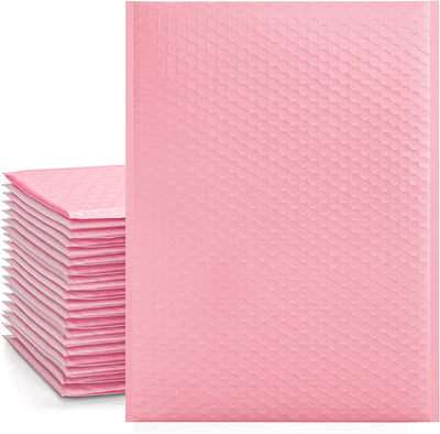 10.5x16 Bubble-Mailer Padded Envelope | Sakura Pink - JiaroPack