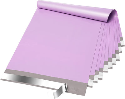 12x15.5 Poly-Mailer Envelope Shipping Bags | Light Purple - JiaroPack