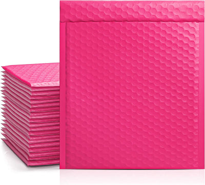 8.5x12 Bubble-Mailer Padded Envelope | Hot Pink - JiaroPack