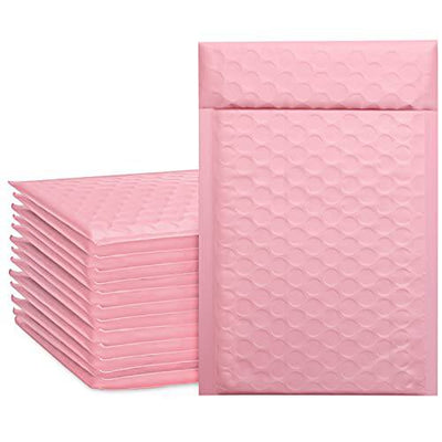 4x8 Bubble-Mailer Padded Envelope | Sakura pink - JiaroPack