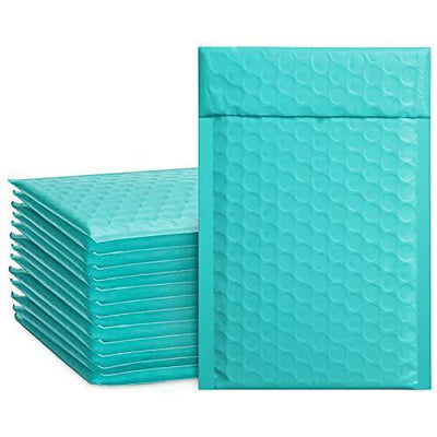 4x8 Bubble-Mailer Padded Envelope | Teal - JiaroPack