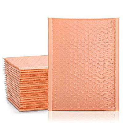 6x10 Bubble-Mailer Padded Envelope | Peach Pink - JiaroPack