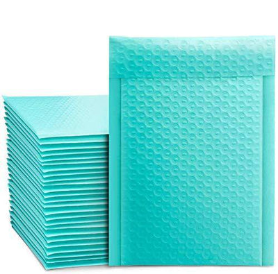 6x10 Bubble-Mailer Padded Envelope | Teal - JiaroPack