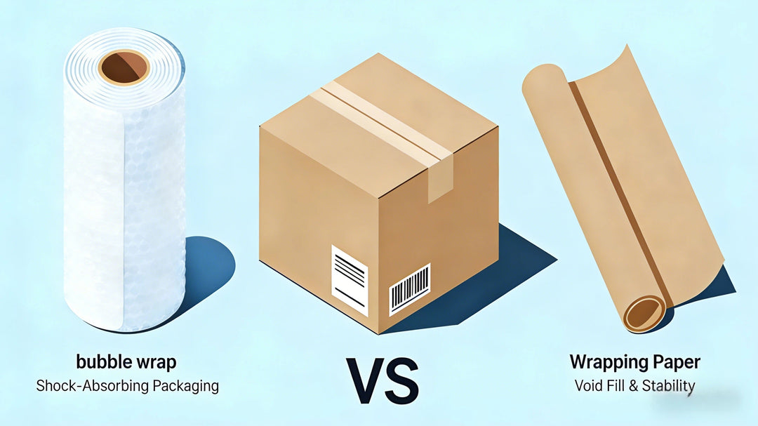 Bubble Wrap vs. Wrapping Paper: Which Is Better for Shipping and E-commerce Packaging?