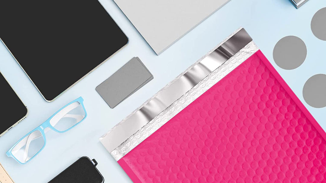 Add a Pop of Color to Your Shipping with Pink Bubble Mailers from Jiaropack.com