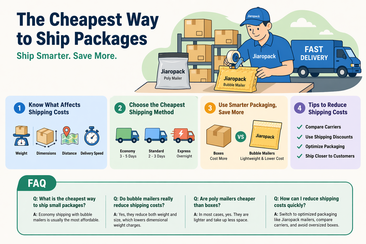 The Cheapest Way to Ship Packages in 2026 (Complete Guide for eCommerc ...