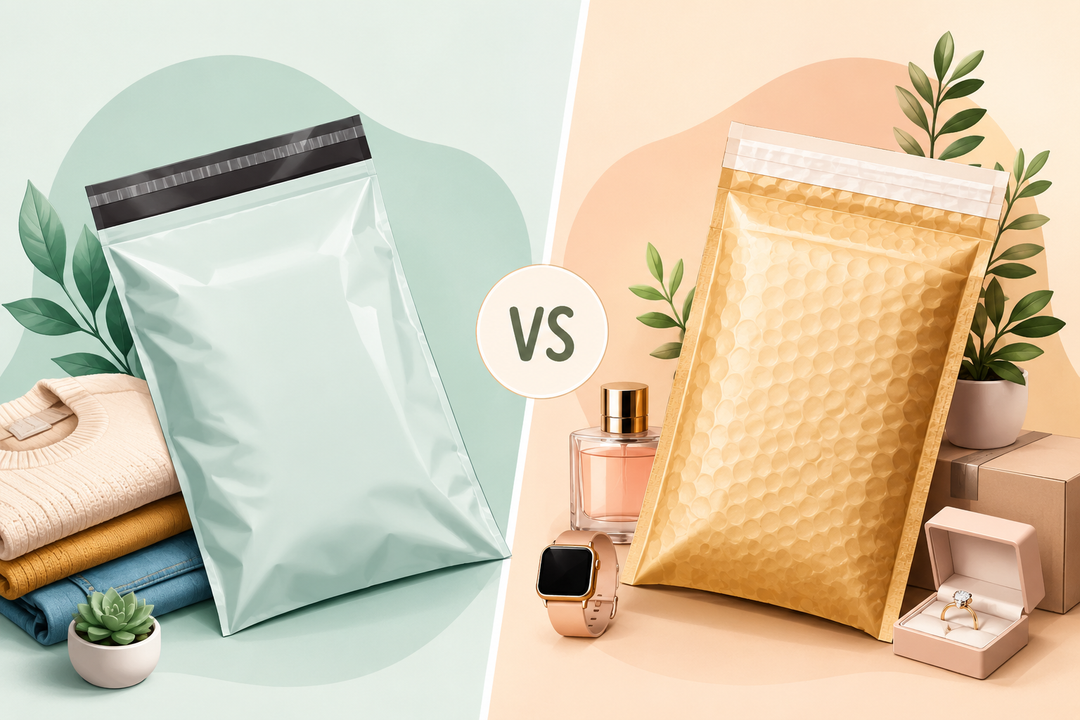Poly Mailers vs Bubble Mailers: Which Packaging Solution Is Best for E-Commerce Shipping?