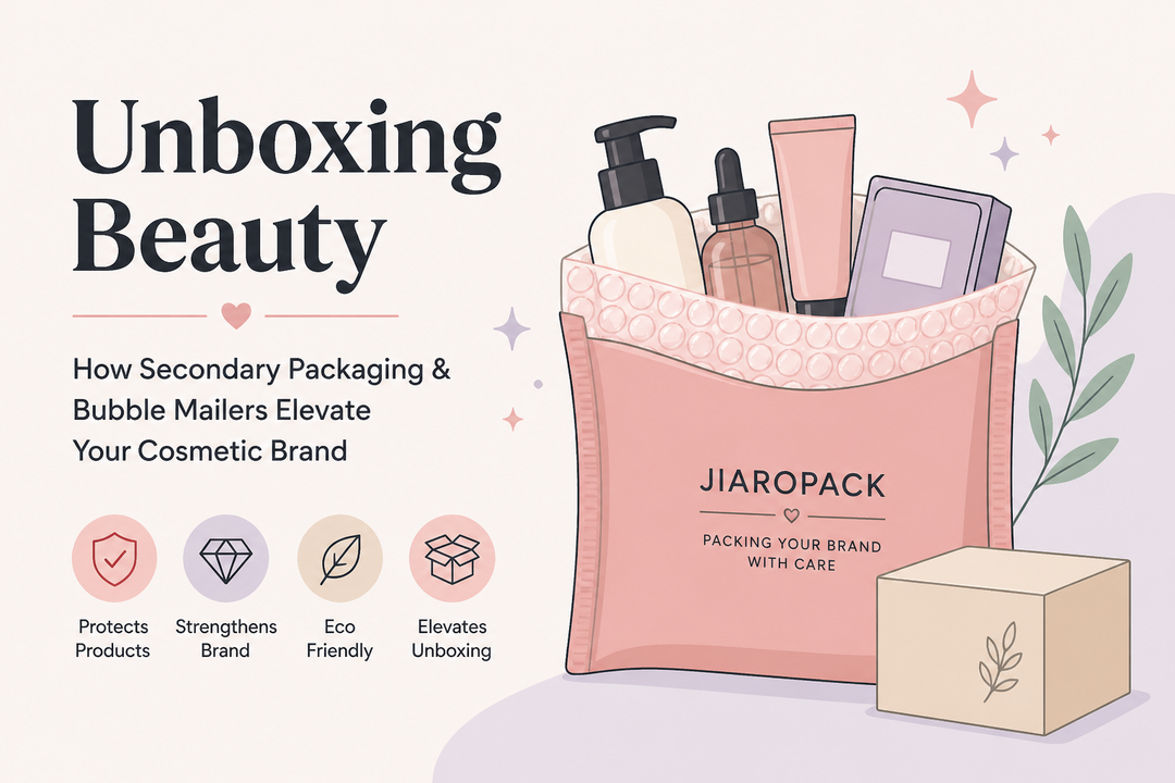 Unboxing Beauty: How Secondary Packaging &amp; Bubble Mailers Elevate Your Cosmetic Brand