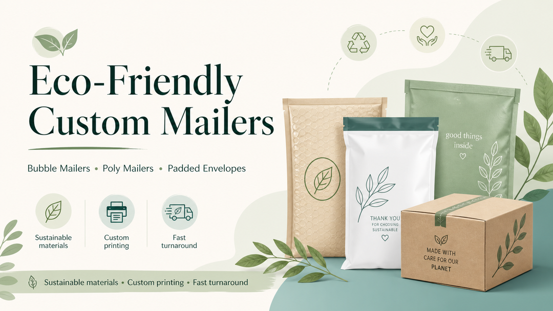 E-Commerce Mailer Packaging: Eco-Friendly, Fast Turnaround & High-Quality Printing (Jiaropack)