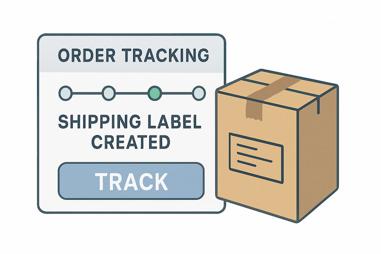 Order Tracking Status "Shipping Label Created"