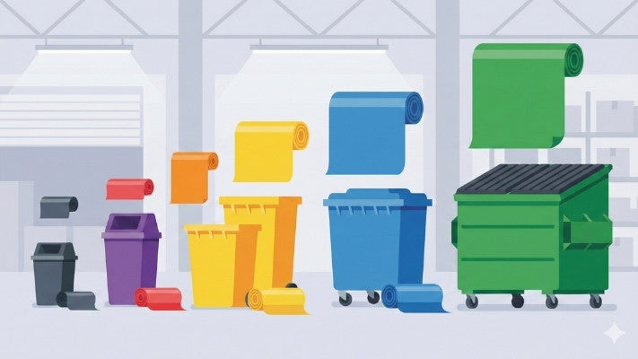 Commercial Trash Can Liner Size Chart