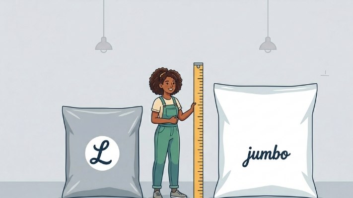 Large vs. Jumbo Poly Mailers