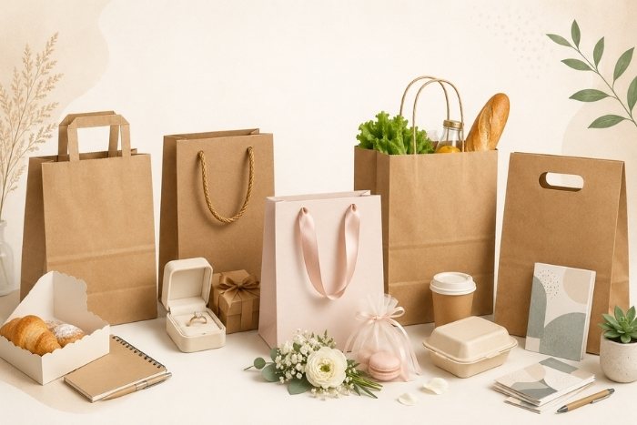 Paper Bag Handle Types
