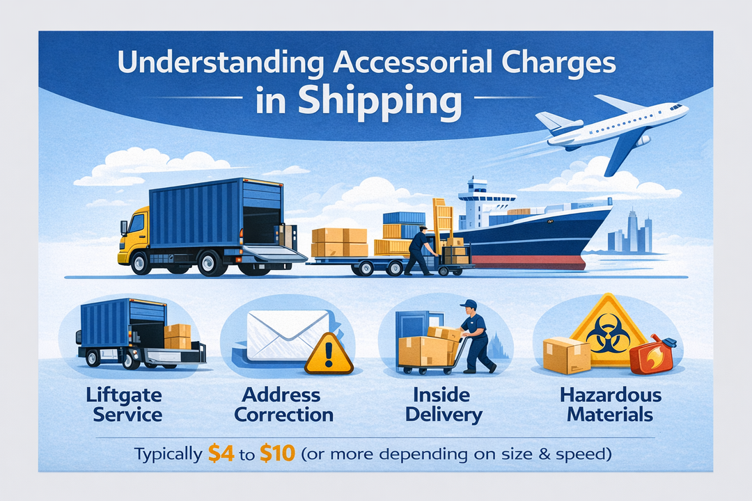 Understanding Accessorial Charges in Shipping (And How to Reduce Them)