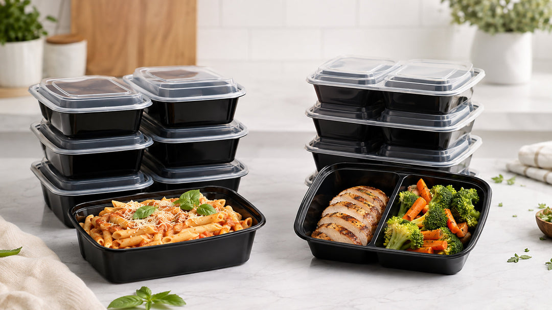 Compartment vs. No-Compartment Meal Prep Containers: Which Should You Stock?