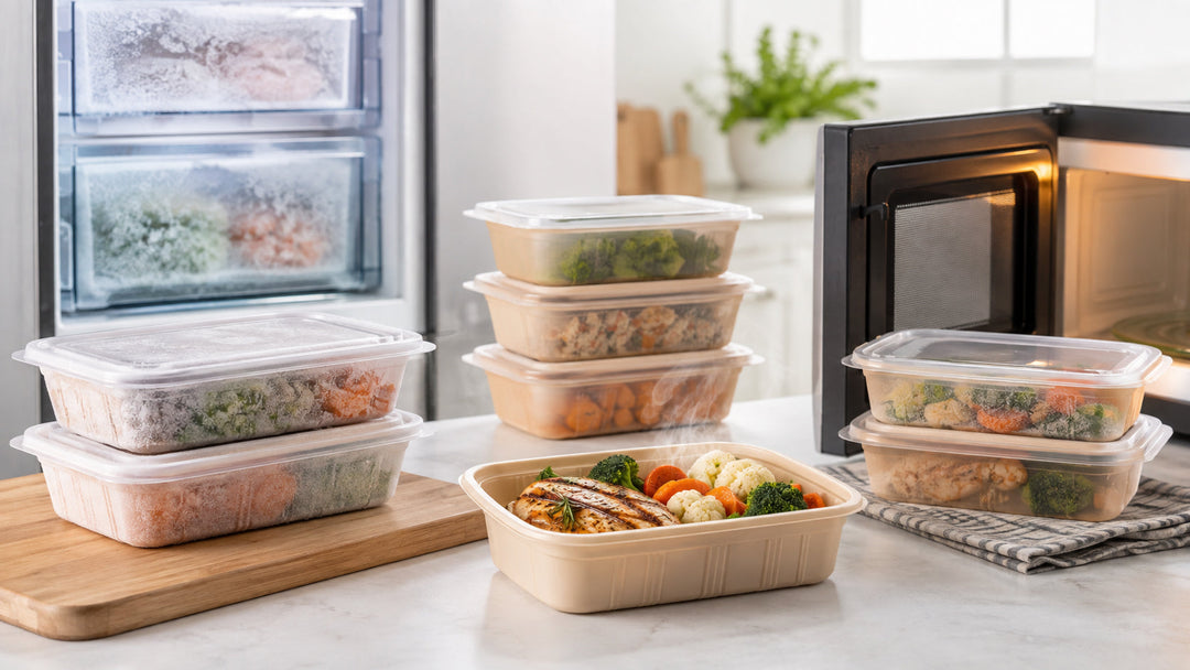 Microwave-Safe & Freezer-Safe Meal Prep Containers: What the Ratings Actually Mean