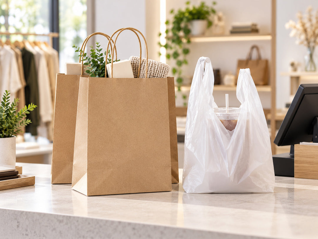 Paper Thank You Bags: When to Choose Paper Over Plastic for Checkout