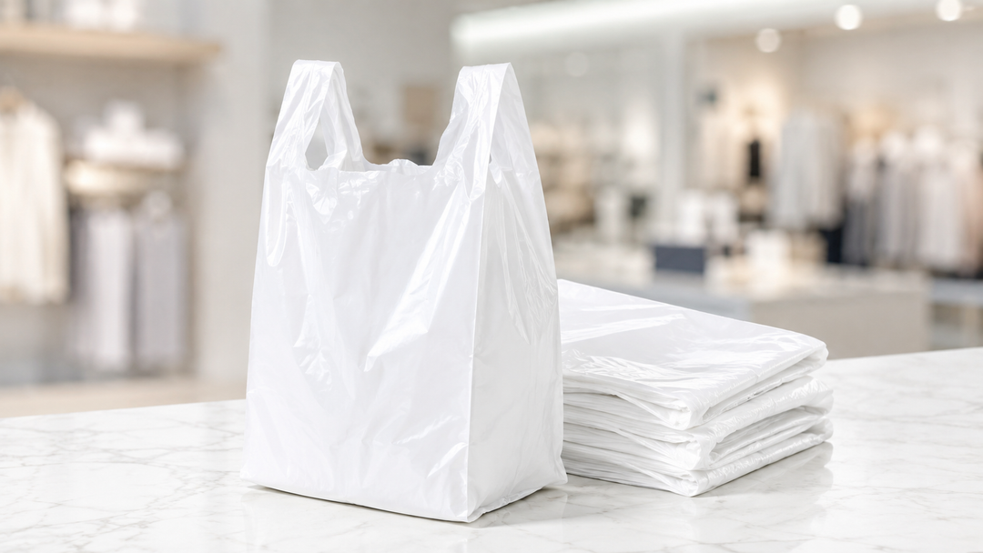 What Are Thank You Bags? A Guide to the Classic T-Shirt Retail Bag