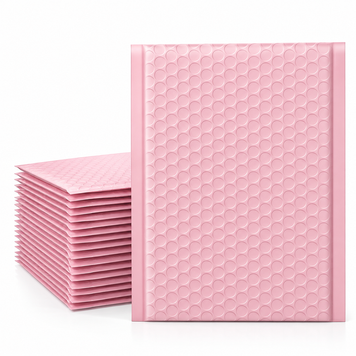 6x10 Bubble Mailer #0 | Usable Size 6x9" | Sakura Pink