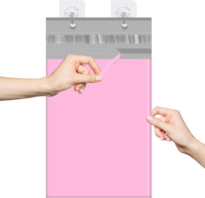 12x15.5 Inch Hangable Poly Mailers with Tear Strip 300pack