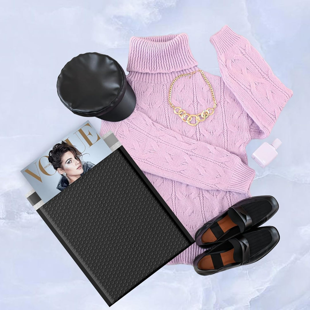 10x13 Bubble-Mailer Padded Envelope | Black