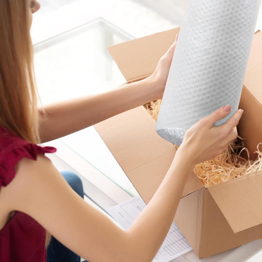 12 Inch x 36ft Total Bubble Cushioning Wrap for Packing