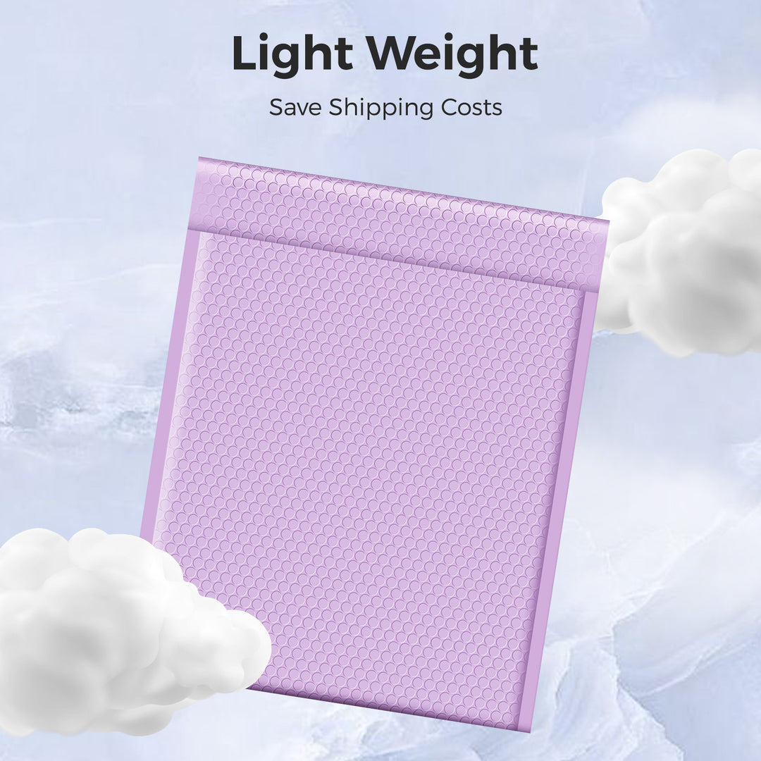 12x15 Bubble-Mailer Padded Envelope | Light Purple