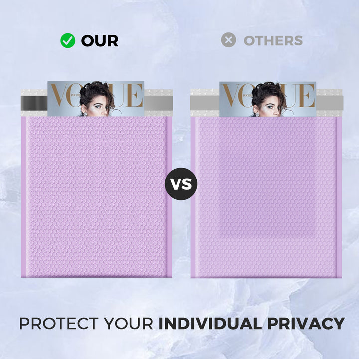 12x15 Bubble-Mailer Padded Envelope | Light Purple