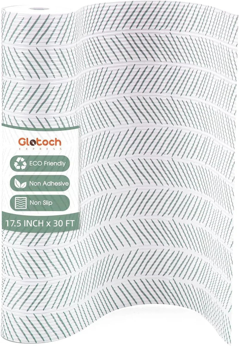 17.5" X30FT Non Adhesive Kitchen Shelf Liner 2 Roll