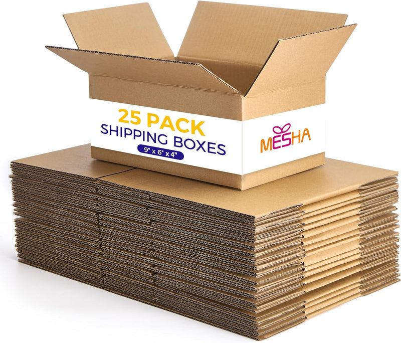 9x6x4 Inch Corrugated Cardboard Boxes