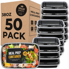 100 Pack 24OZ Meal Prep Containers Wholesale
