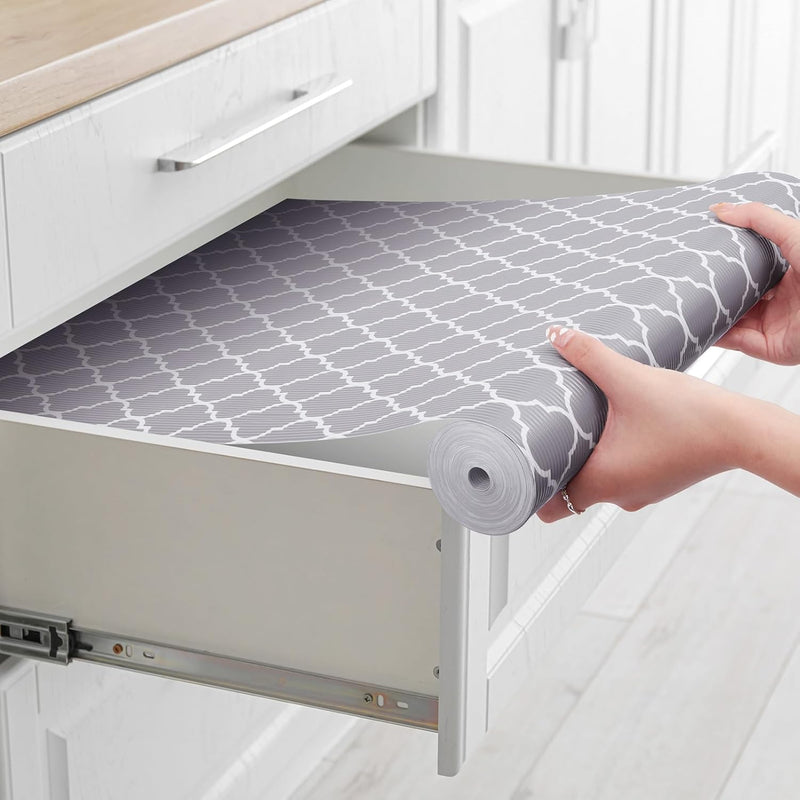 17.5" X30FT Non Adhesive Kitchen Shelf Liner 2 Roll