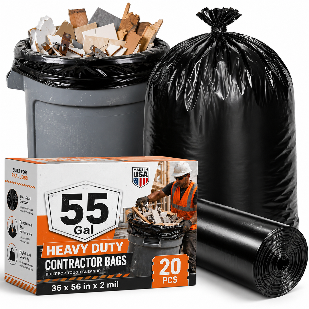 Bolsas de basura de 30 a 33 galones, 250 unidades