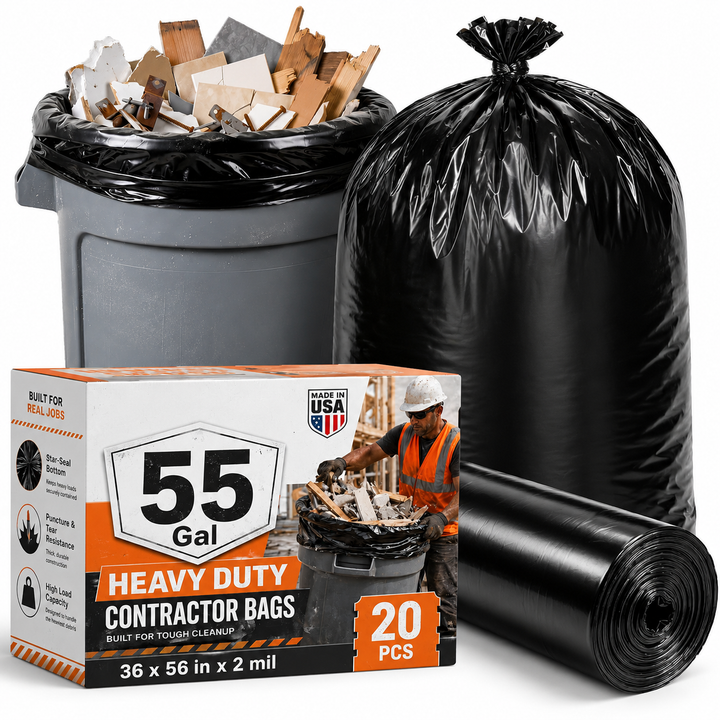 Bolsas de basura de 30 a 33 galones, 250 unidades