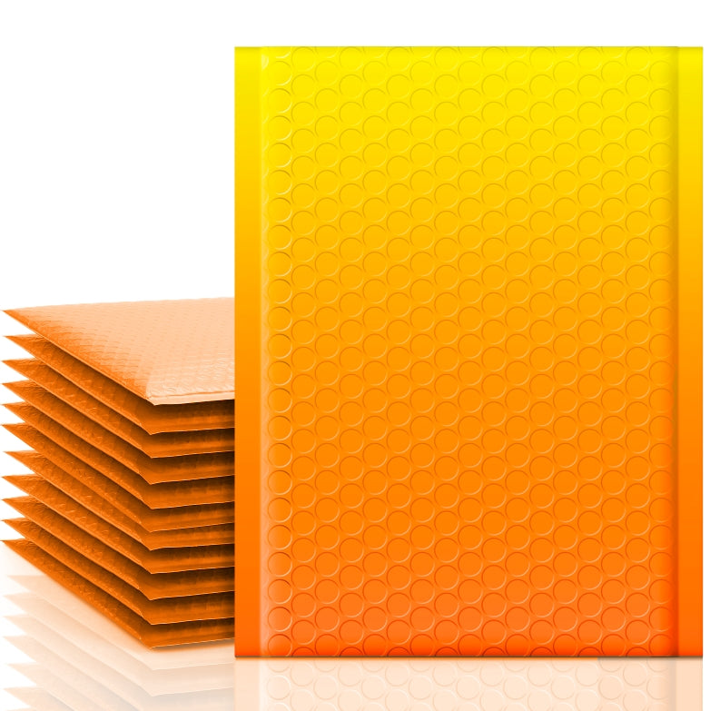 6x10 Bubble Mailer  #0 | Usable Size 6x9" | YellowOrange