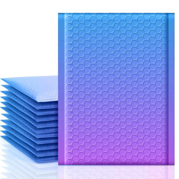 6x10 Bubble Mailer  #0 | Usable Size 6x9" | BluePurple