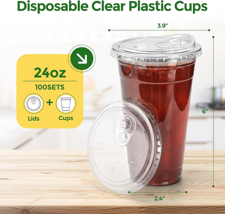 Paquete de 50 recipientes reutilizables para preparar comidas de 32 oz, con 2 compartimentos y tapas. 