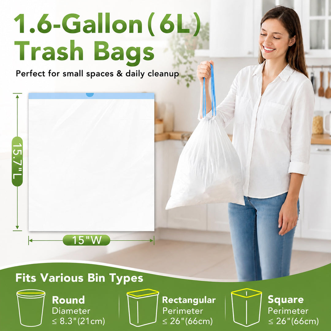 Bolsas de basura de 30 a 33 galones, 250 unidades