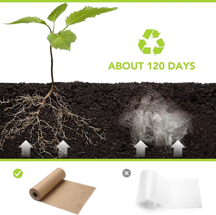 12"x163' Honeycomb Cushioning Wrap Roll Perforated-Packing