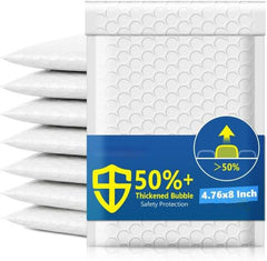 Sobre de burbujas de 5,75 x 8,5 pulgadas | Tamaño útil: 5 x 7 pulgadas